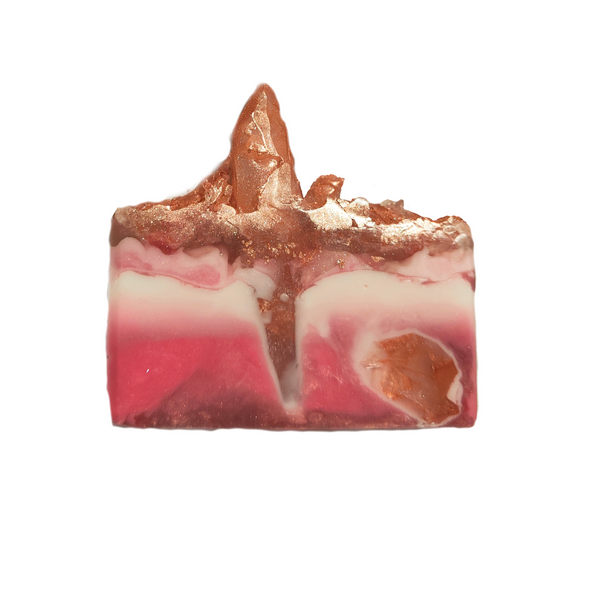 Quartz Heart - Crystal Style Soap Bar