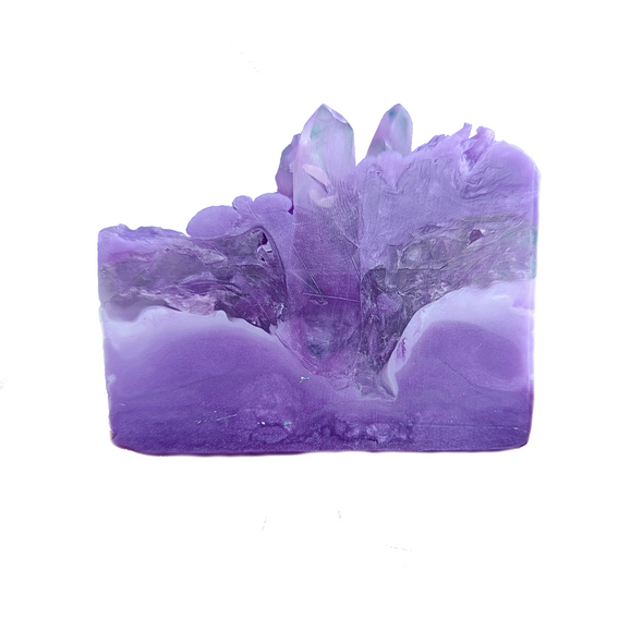 Amethyst Sea - Crystal Style Soap Bar